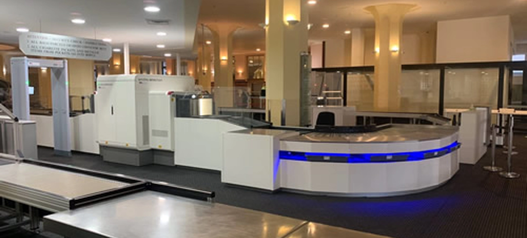 Smiths Detection & Western Advance install Downing Centre Court security system