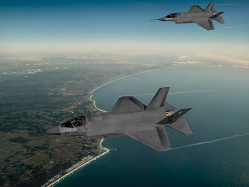 Flying high on F-35 aircraft