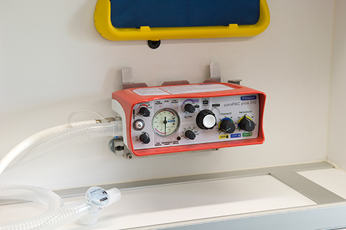 Ventilator control box