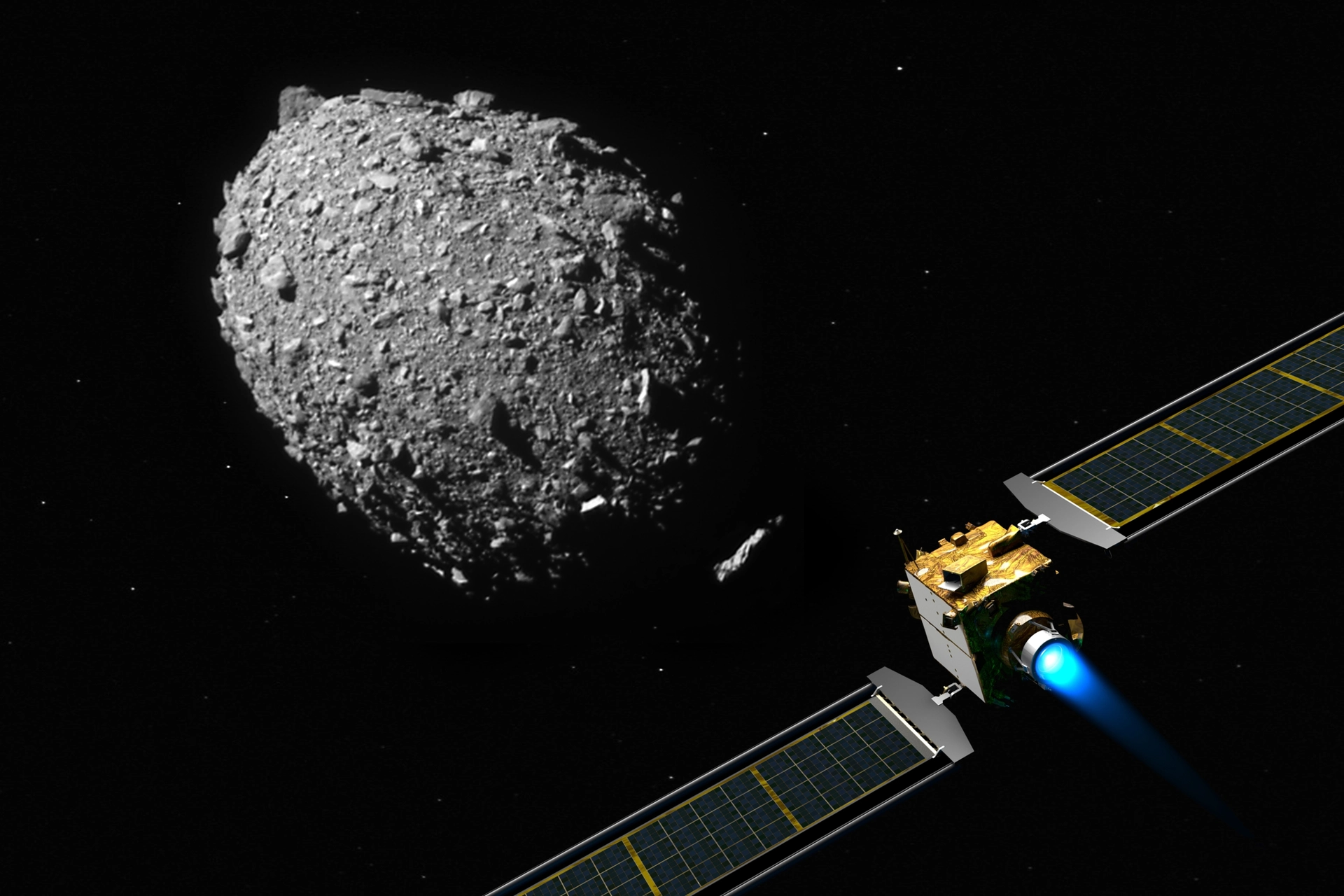 Space Snooker Satellite Asteroid