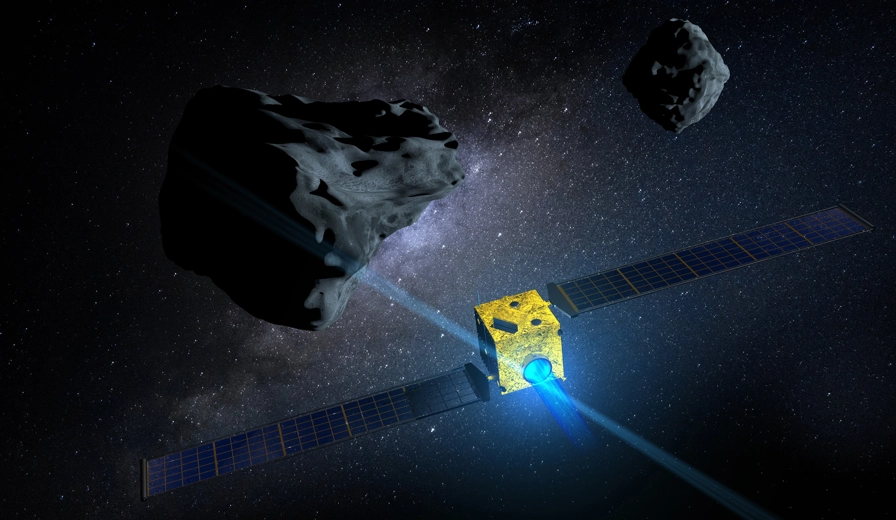 Dart Satellite Asteroid