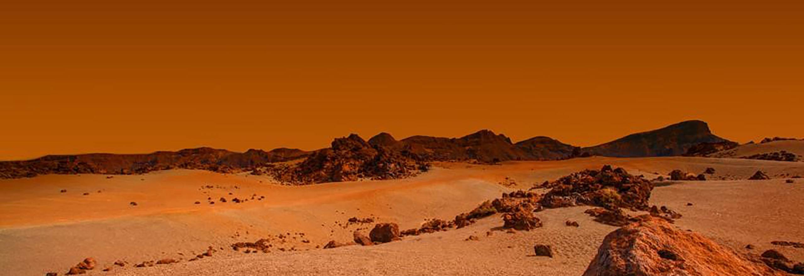 Mars landscape
