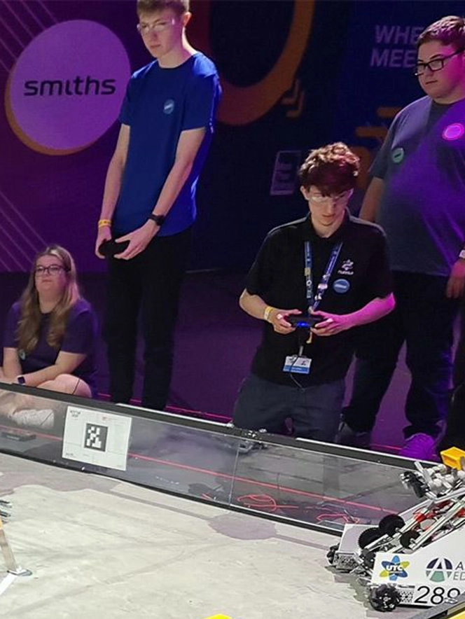 Robots Battling It Out In Tech Challenge