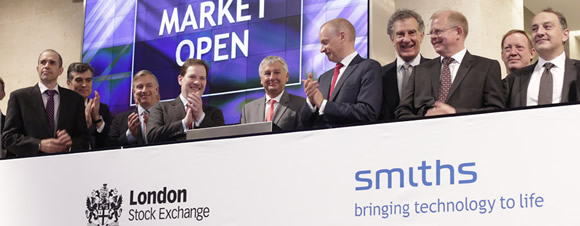 Smiths Group celebrates 100 years on London Stock Exchange