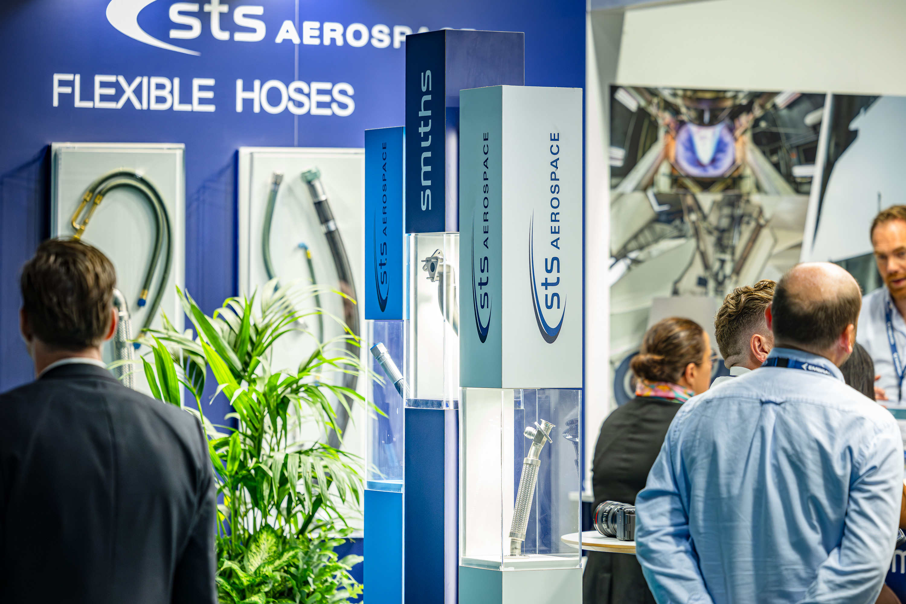 STS Aerospace Exhibition Booth