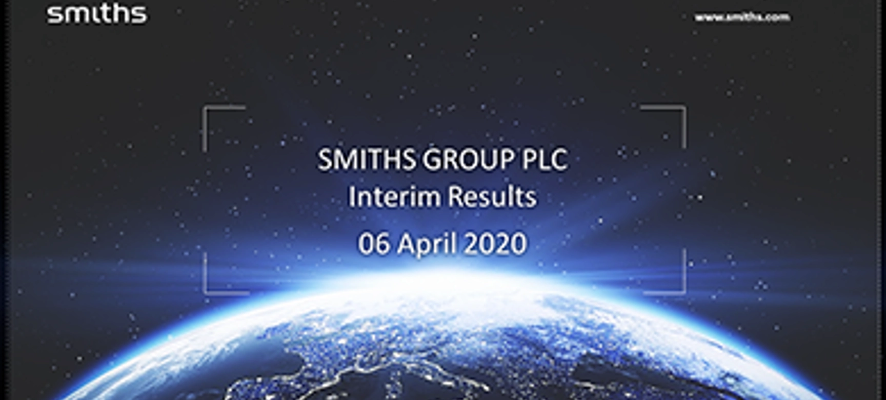Smiths Group plc Interim Results 2020