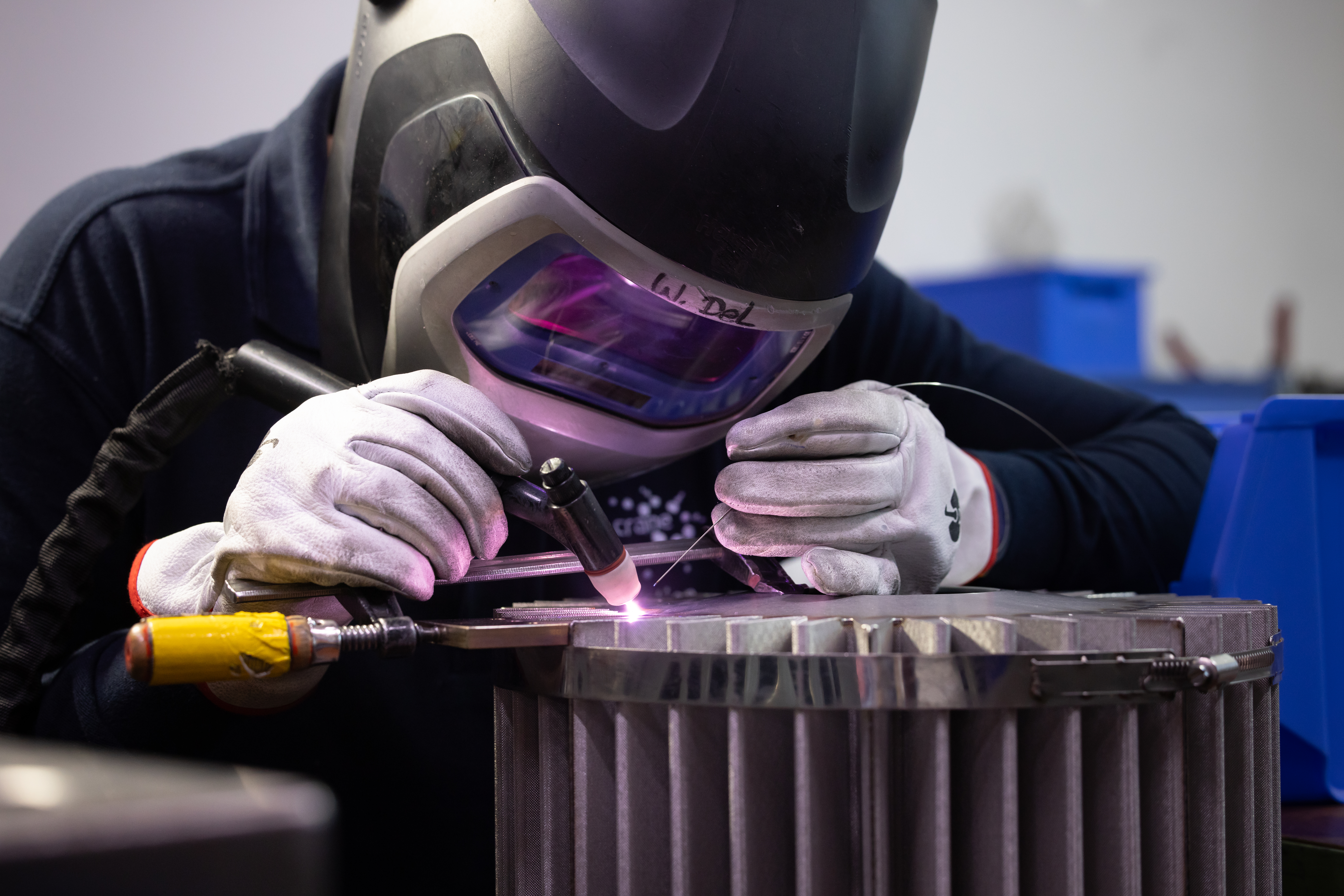 Smiths Employee Working Wearing Safety Equipment